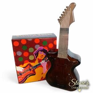 AVON Electric Guitar Vintage Country Men's After Shave Collectors Music Art New